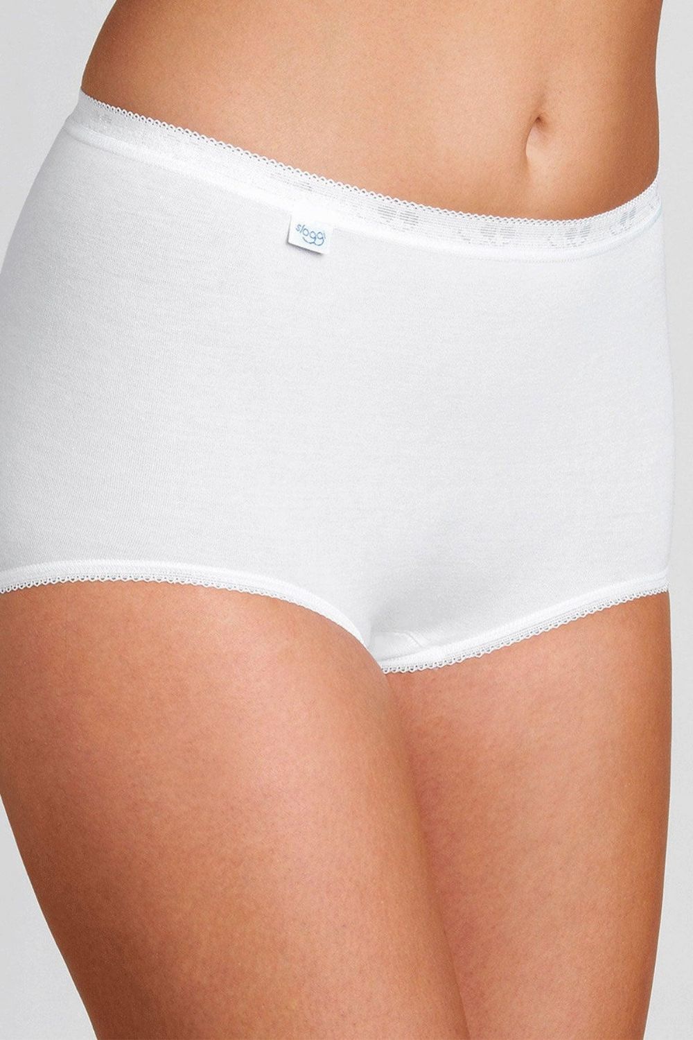 Sloggi Basic Maxi Briefs White  3PK +1 100028378 (12)